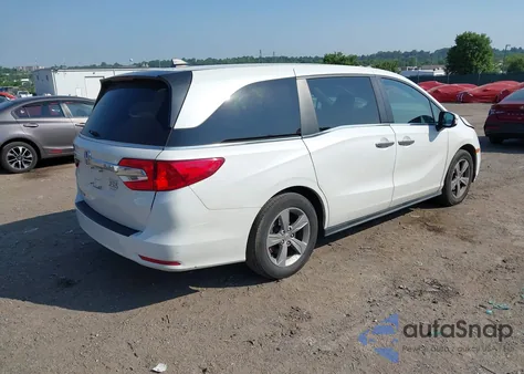 2020 Honda Odyssey Ex-L/Ex-L W/Navi Res из США, поврежденный, VIN 5FNRL6H77LB022358
